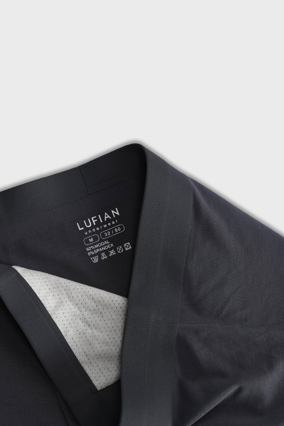 Lufian Erkek Mark 3 Adet Modal Dikişsiz Boxer 111080035 Antrasit - 2