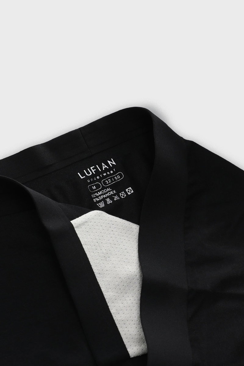 Lufian Erkek Mark 3 Adet Modal Dikişsiz Boxer 111080035 Siyah - 2
