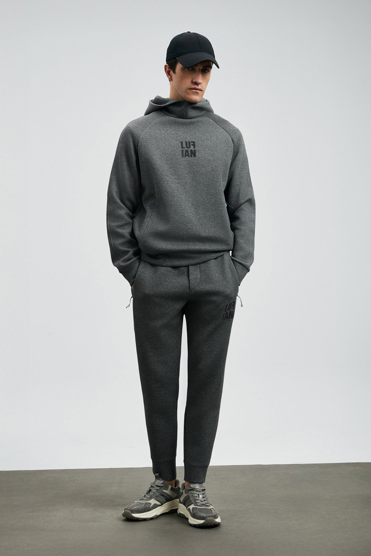 Lufian Erkek Mata Eşofman Altı 112050077 Antrasit - 2