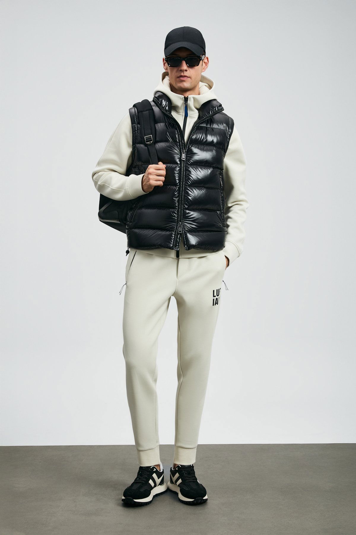 Lufian Erkek Mata Eşofman Altı 112050077 Kırık Beyaz - 3