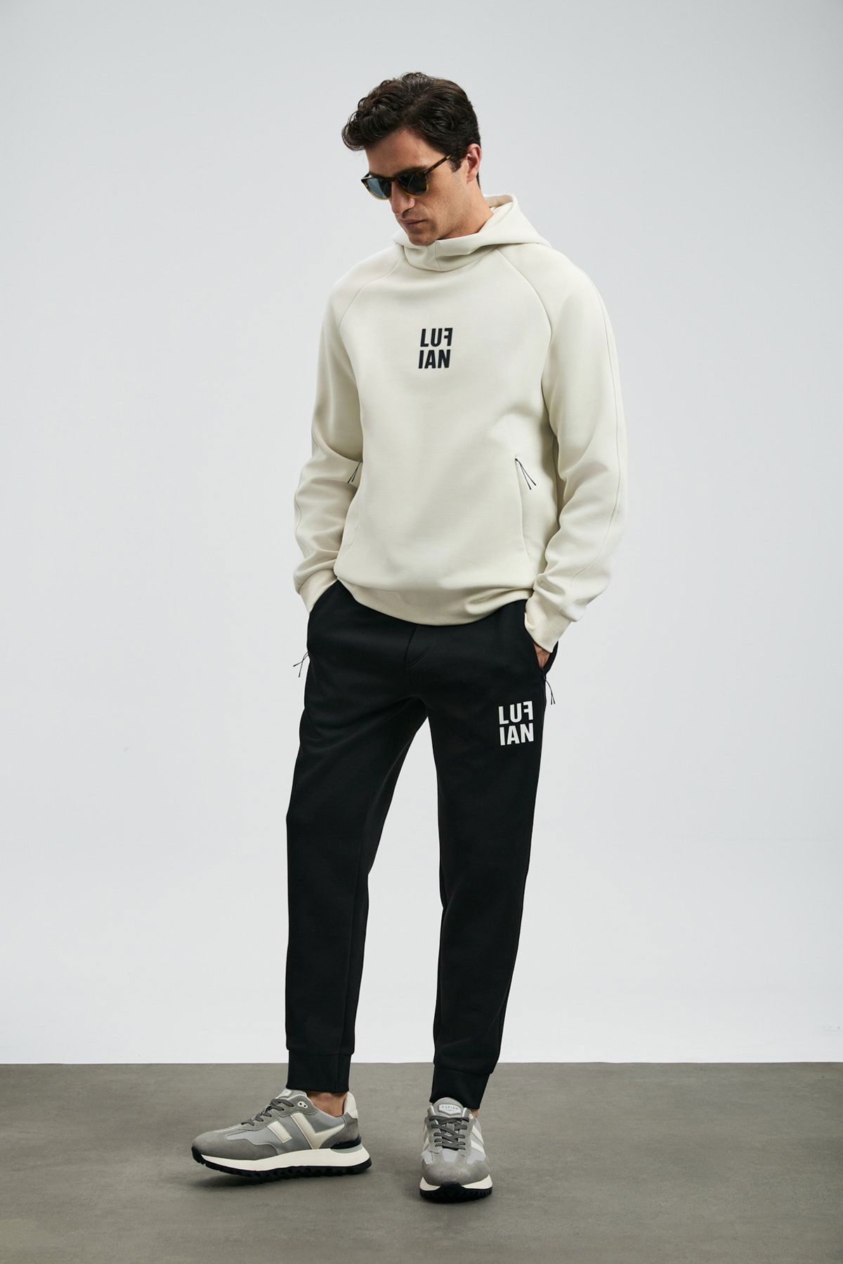 Lufian Erkek Mata Eşofman Altı 112050077 Siyah - 2