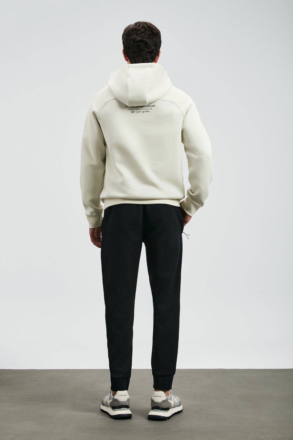 Lufian Erkek Mata Eşofman Altı 112050077 Siyah - 4