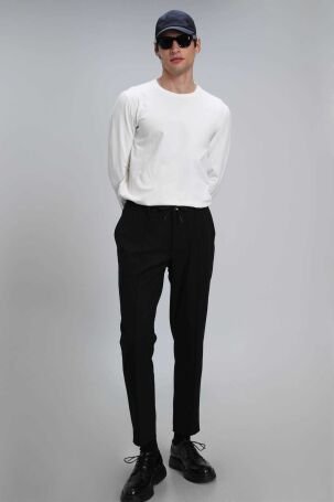 Lufian Erkek Merlın Uzun Kol T-Shirt 112020039 Kırık Beyaz - 6