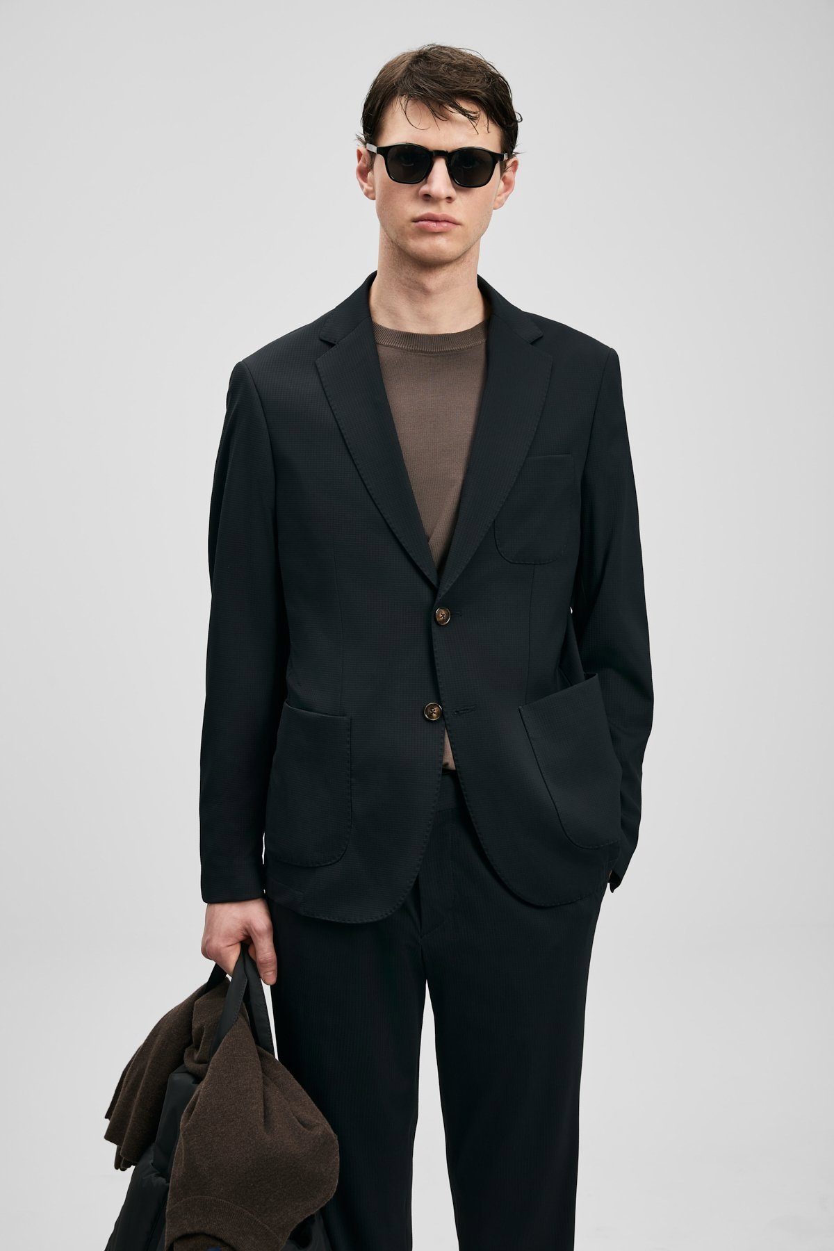 Lufian Erkek Noa Slim Fit Spor Blazer Ceket 111140175 Siyah - 1