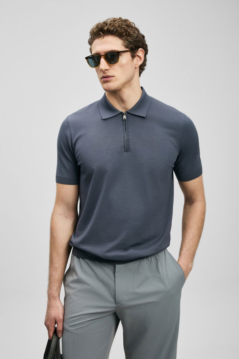 Lufian Erkek North Modal Karışımlı Kazak 111090136 Gri - Lufian