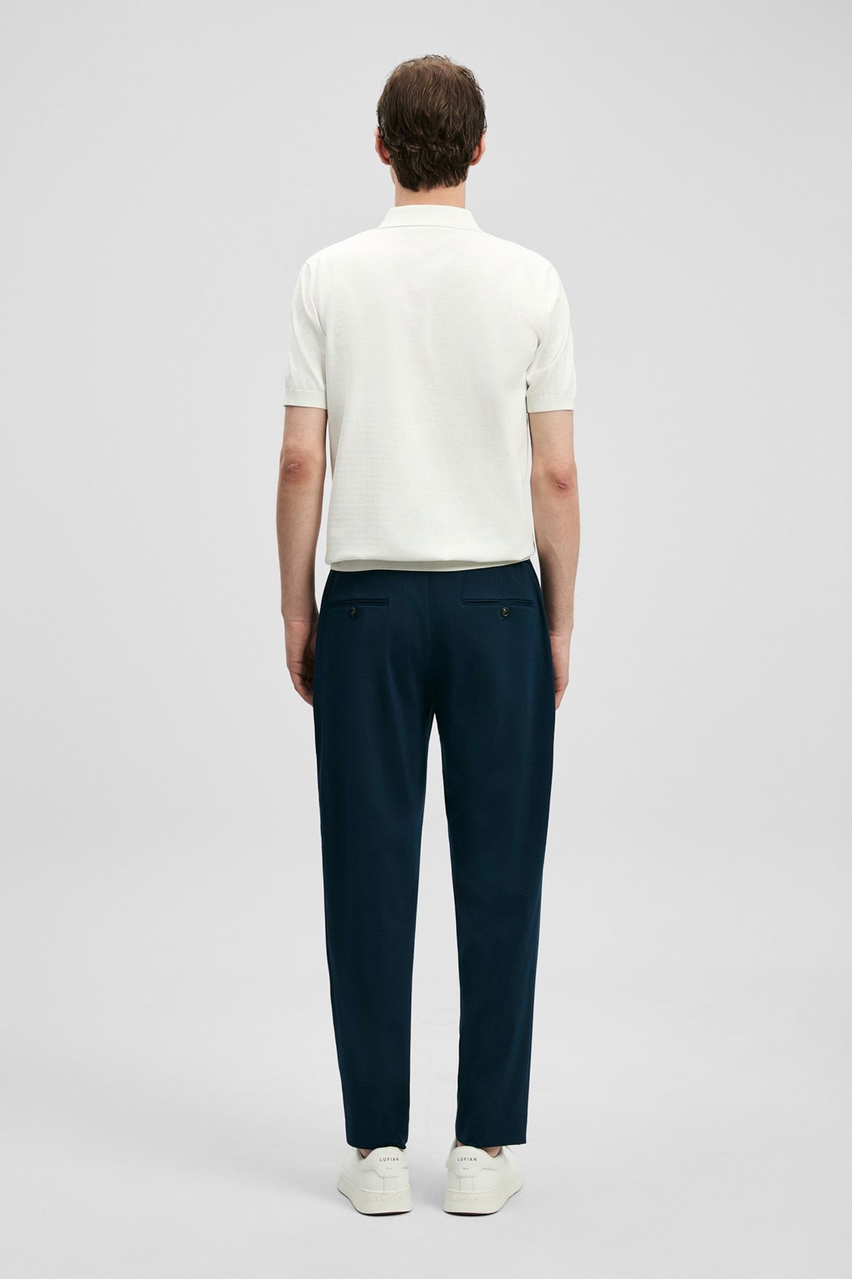 Lufian Erkek North Modal Karışımlı Kazak 111090136 Kırık Beyaz - 4