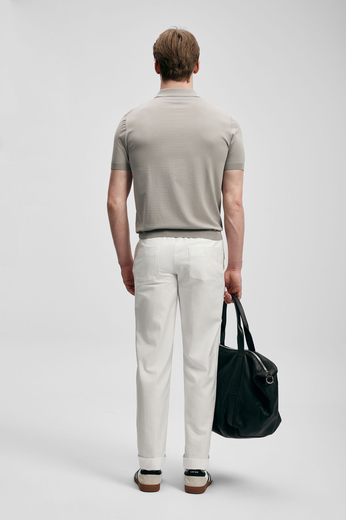 Lufian Erkek North Modal Karışımlı Kazak 111090136 Kum - 4