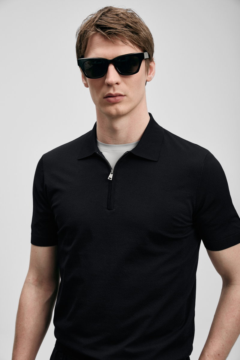 Lufian Erkek North Modal Karışımlı Kazak 111090136 Siyah - 3