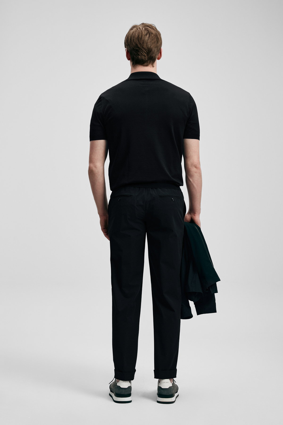 Lufian Erkek North Modal Karışımlı Kazak 111090136 Siyah - 4