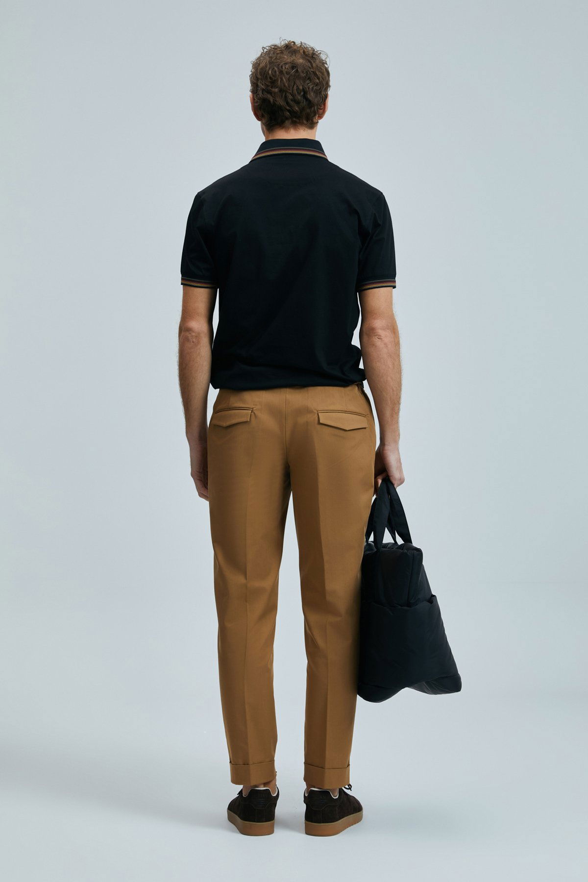 Lufian Erkek North Smart Polo T-Shirt 111040210 Siyah - 4