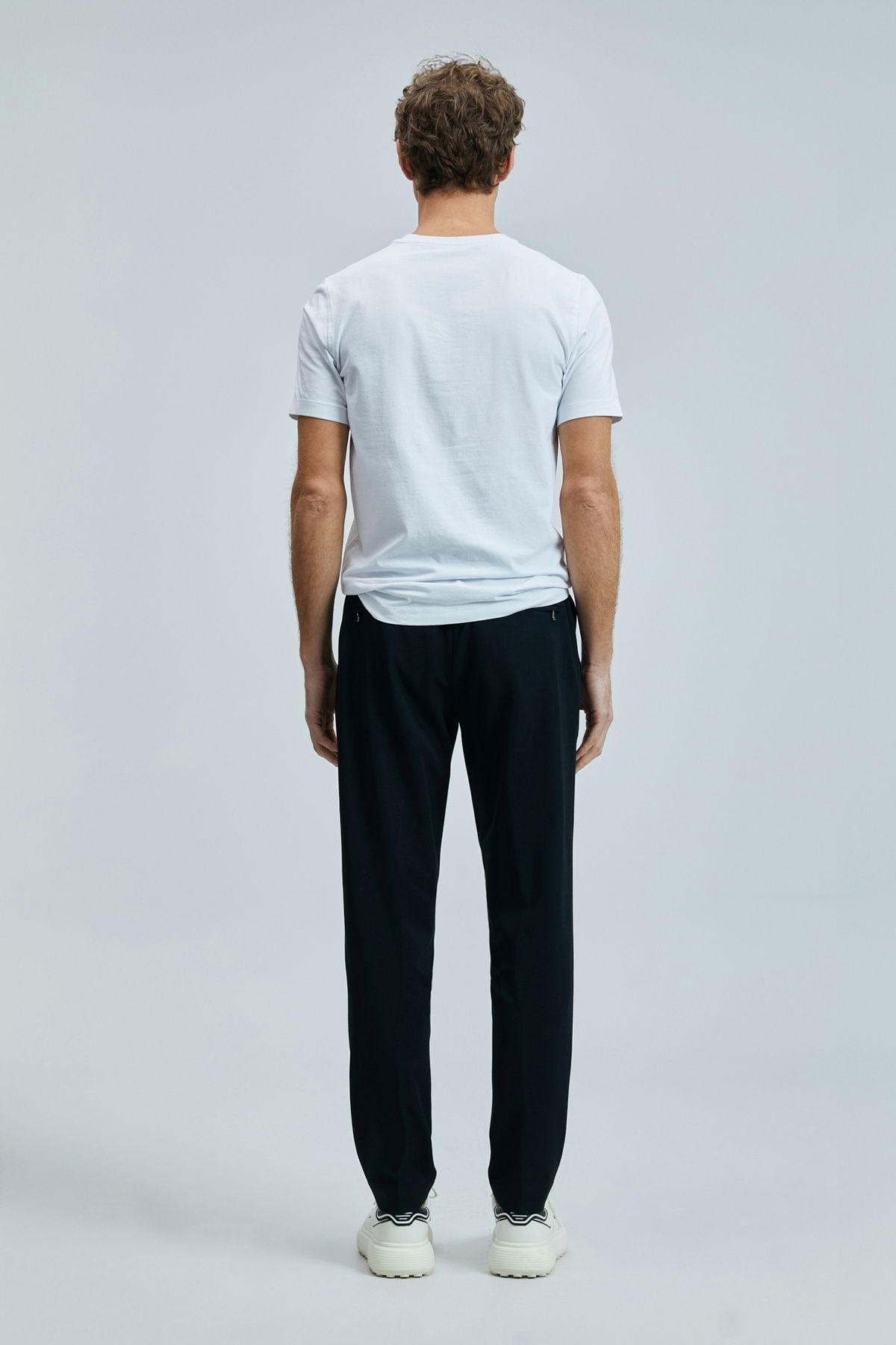 Lufian Erkek Pablo Modern Grafik T-Shirt 111020265 Beyaz - 4