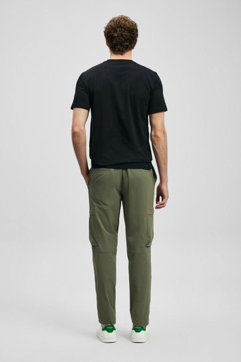 Lufian Erkek Pablo Modern Grafik T-Shirt 111020318 Siyah - 4