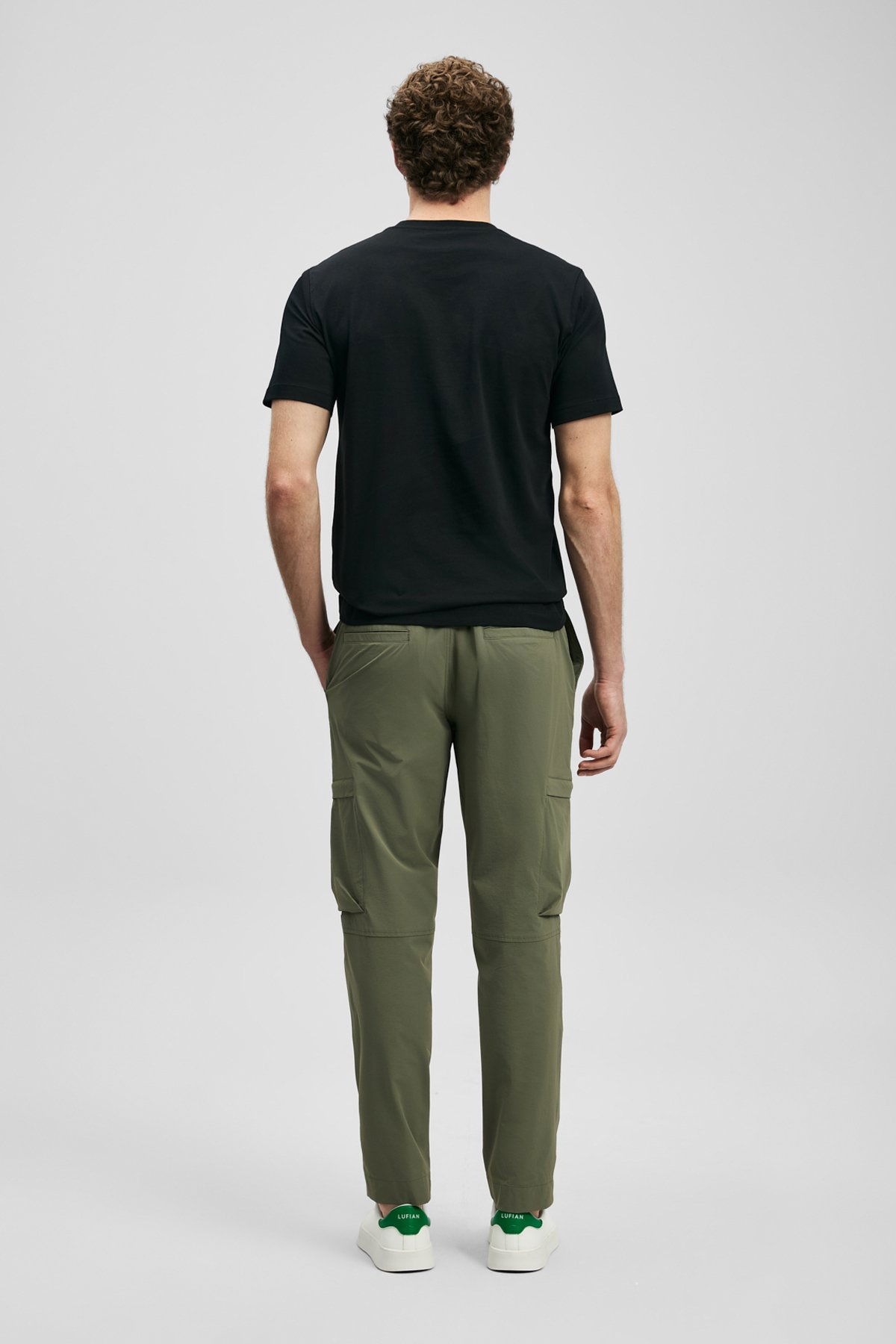 Lufian Erkek Pablo Modern Grafik T-Shirt 111020318 Siyah - 4