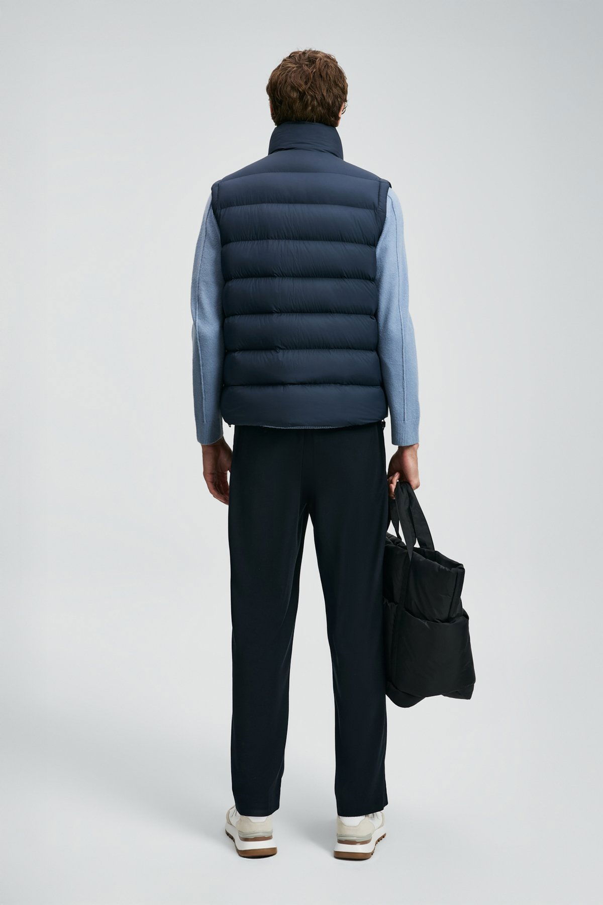 Lufian Erkek Peter Kaz Tüyü Yelek 112130028 Lacivert - 4