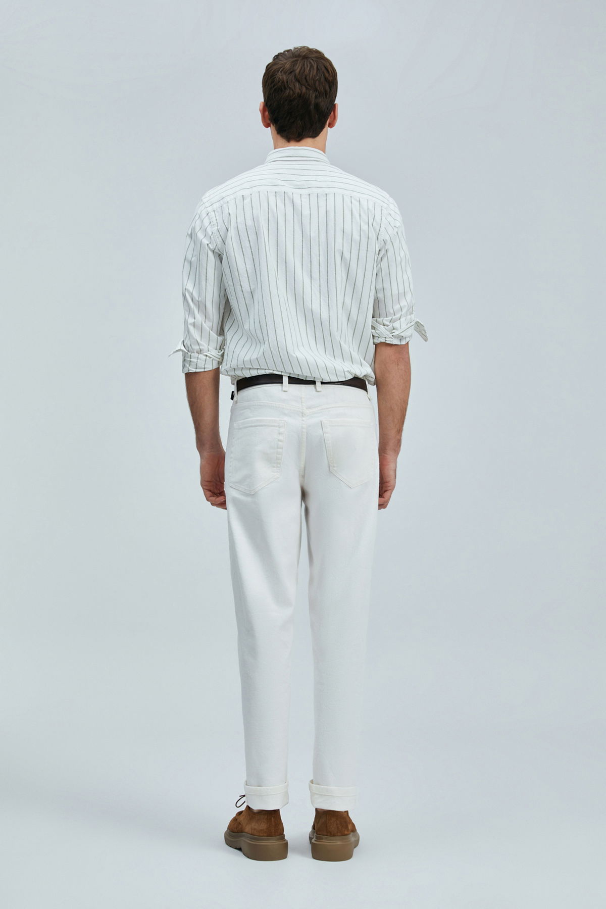 Lufian Erkek Regular Fit Nıcer Basic Gömlek 111010639 Yeşil - 4