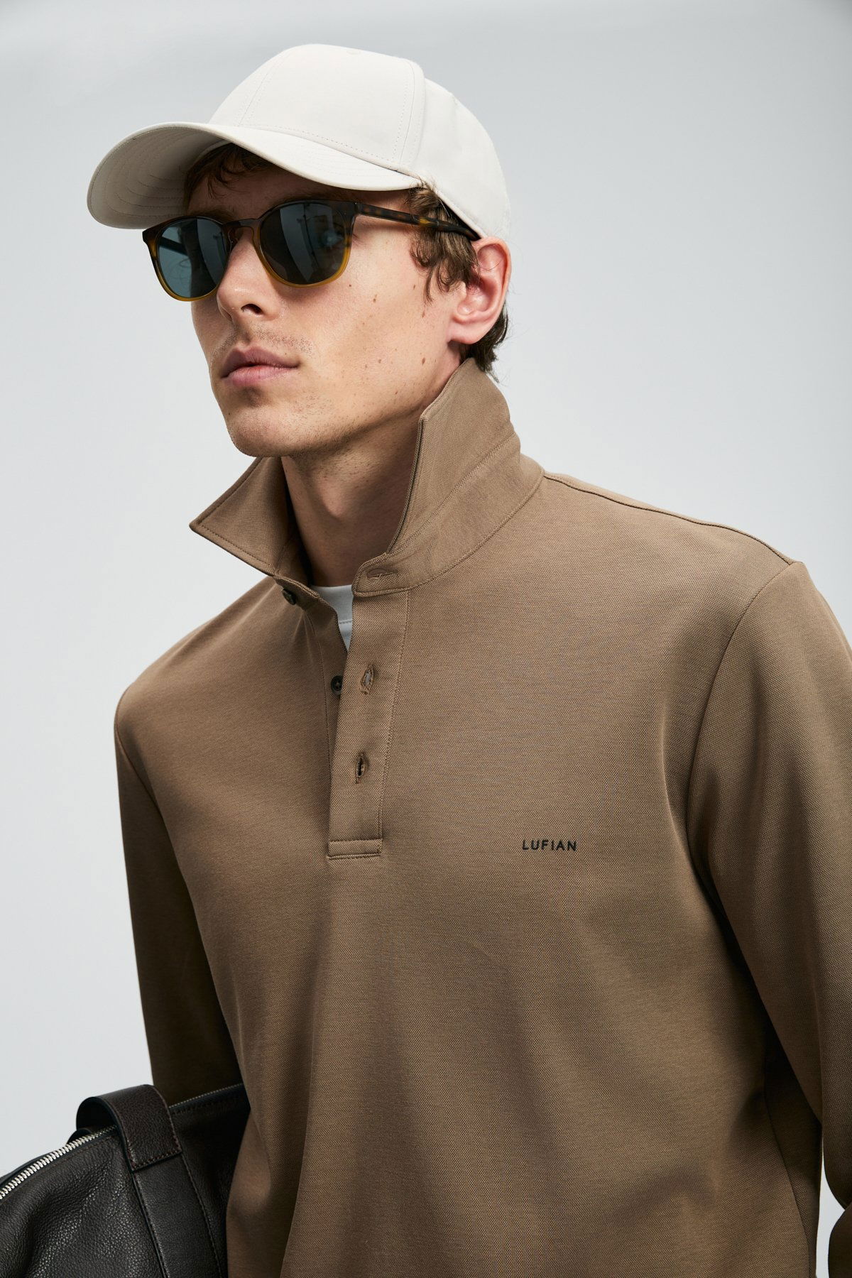 Lufian Erkek Rocky Smart Polo T-Shirt 112040044 Deve Tüyü - 3