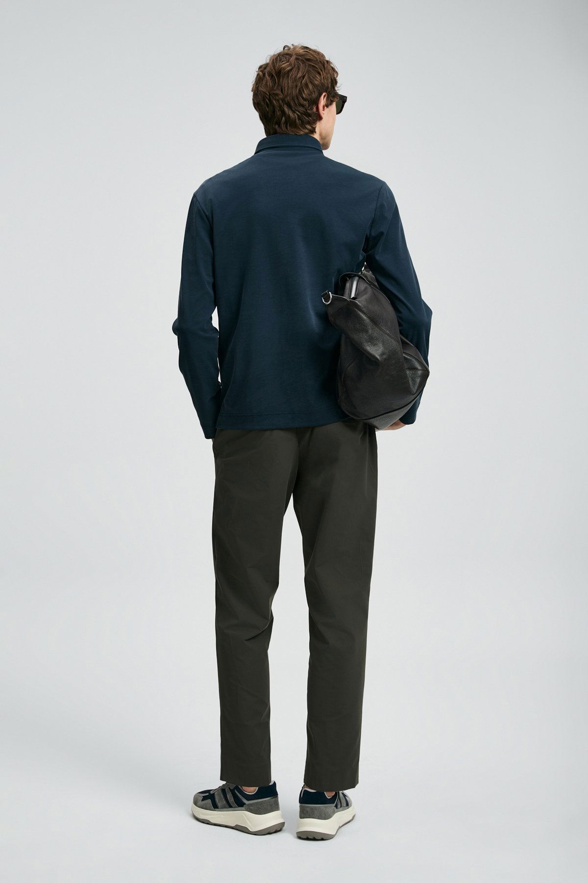 Lufian Erkek Rocky Smart Polo T-Shirt 112040044 Lacivert - 4