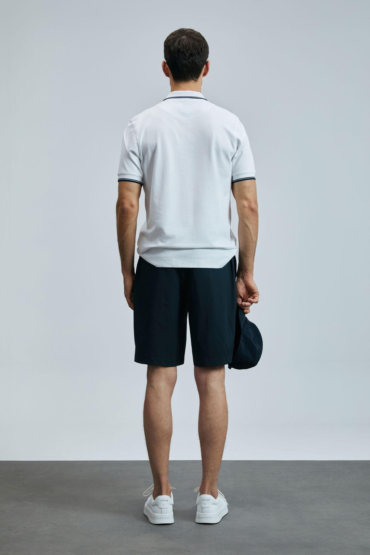 Lufian Erkek Sandor Smart Polo T-Shirt 111040223 Beyaz - 4