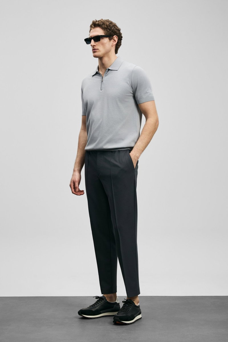 Lufian Erkek Sımon Jogger Slim Fit Pantolon 111190356 Antrasit - 3