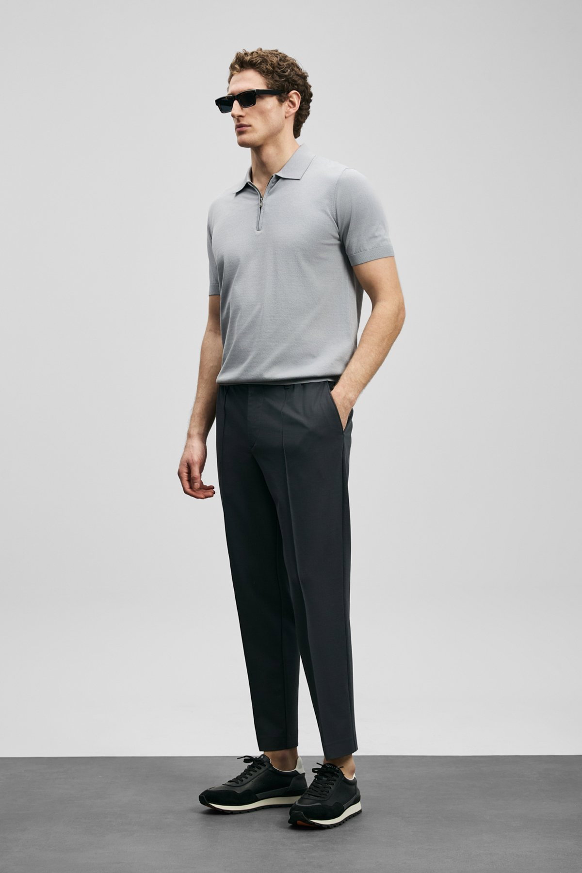 Lufian Erkek Sımon Jogger Slim Fit Pantolon 111190356 Antrasit - 3