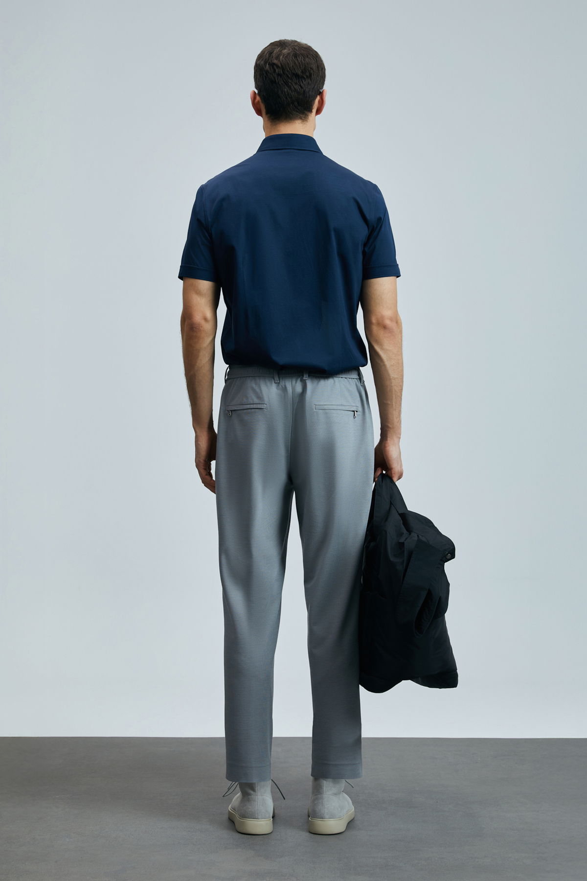 Lufian Erkek Sımon Smart Slim Fit Chino Pantolon 111190337 Gri - 4