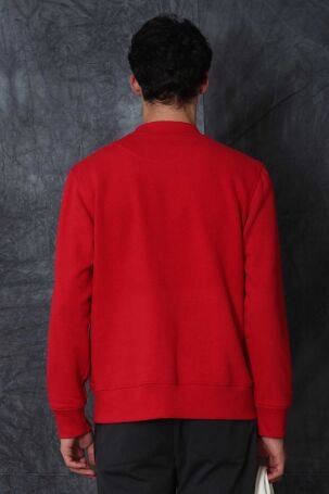 Lufian Erkek Star Sweatshirt 627112030098 Kırmızı - 6