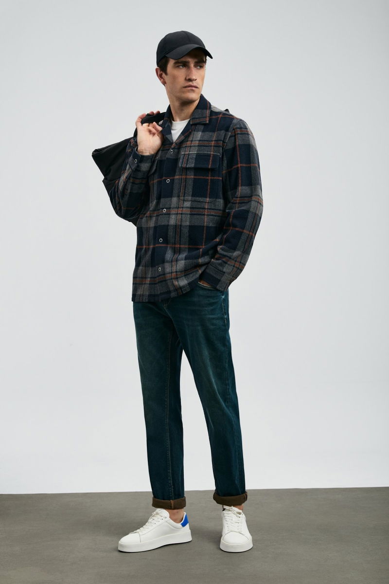 Lufian Erkek Tımothı Spor Slim Fit Jean Pantolon 112200228 Mavi - 2