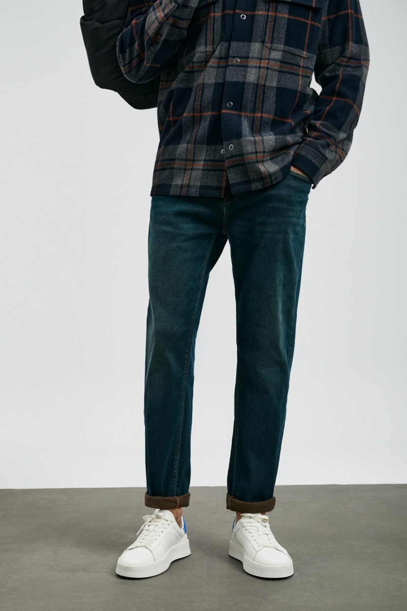 Lufian Erkek Tımothı Spor Slim Fit Jean Pantolon 112200228 Mavi - 3