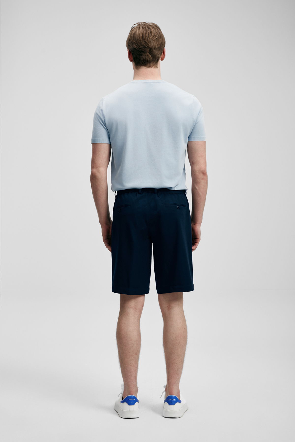 Lufian Erkek Tıno Modal Karışımlı Kazak 111090156 Açık Gri - 4