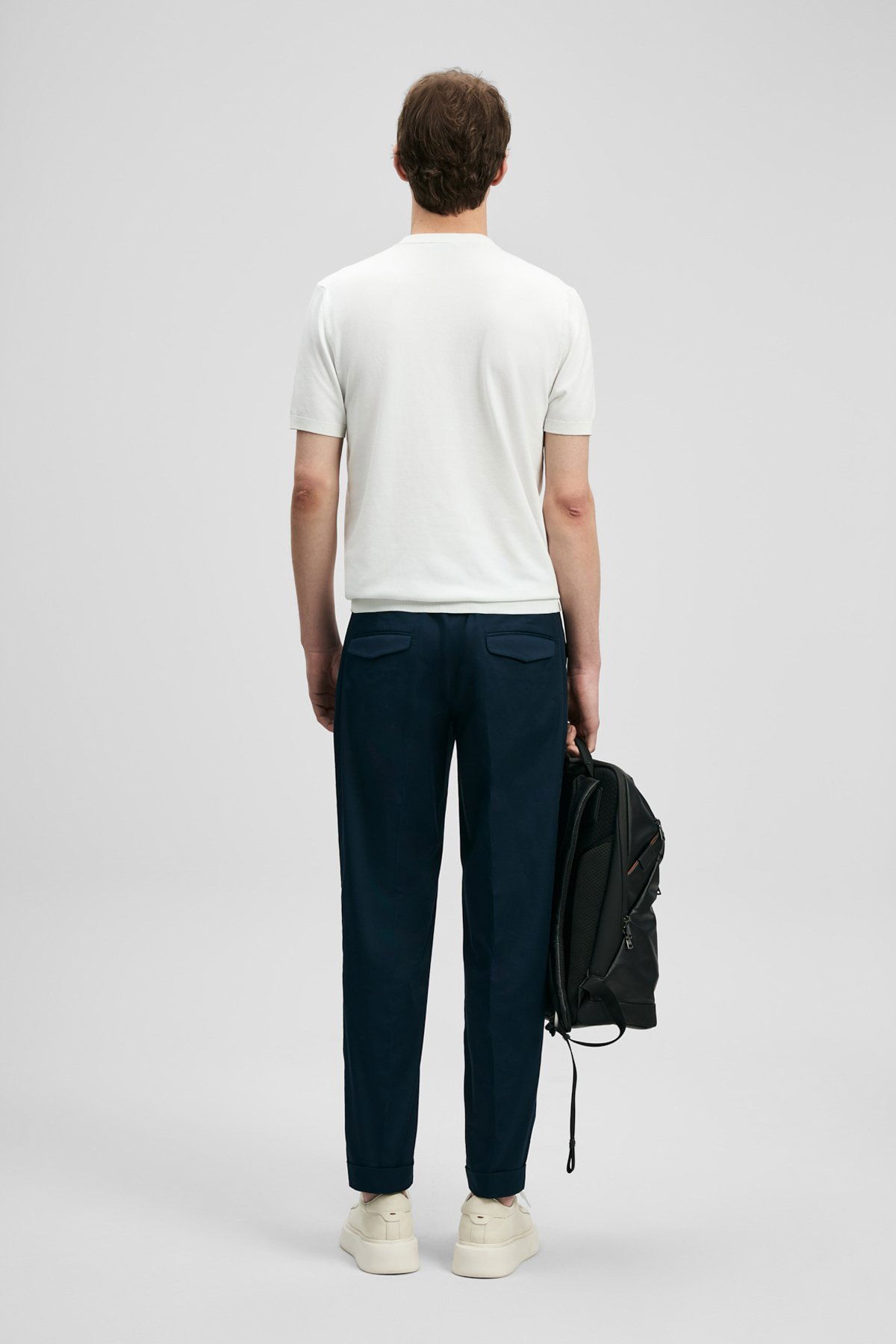 Lufian Erkek Tıno Modal Karışımlı Kazak 111090156 Kırık Beyaz - 4