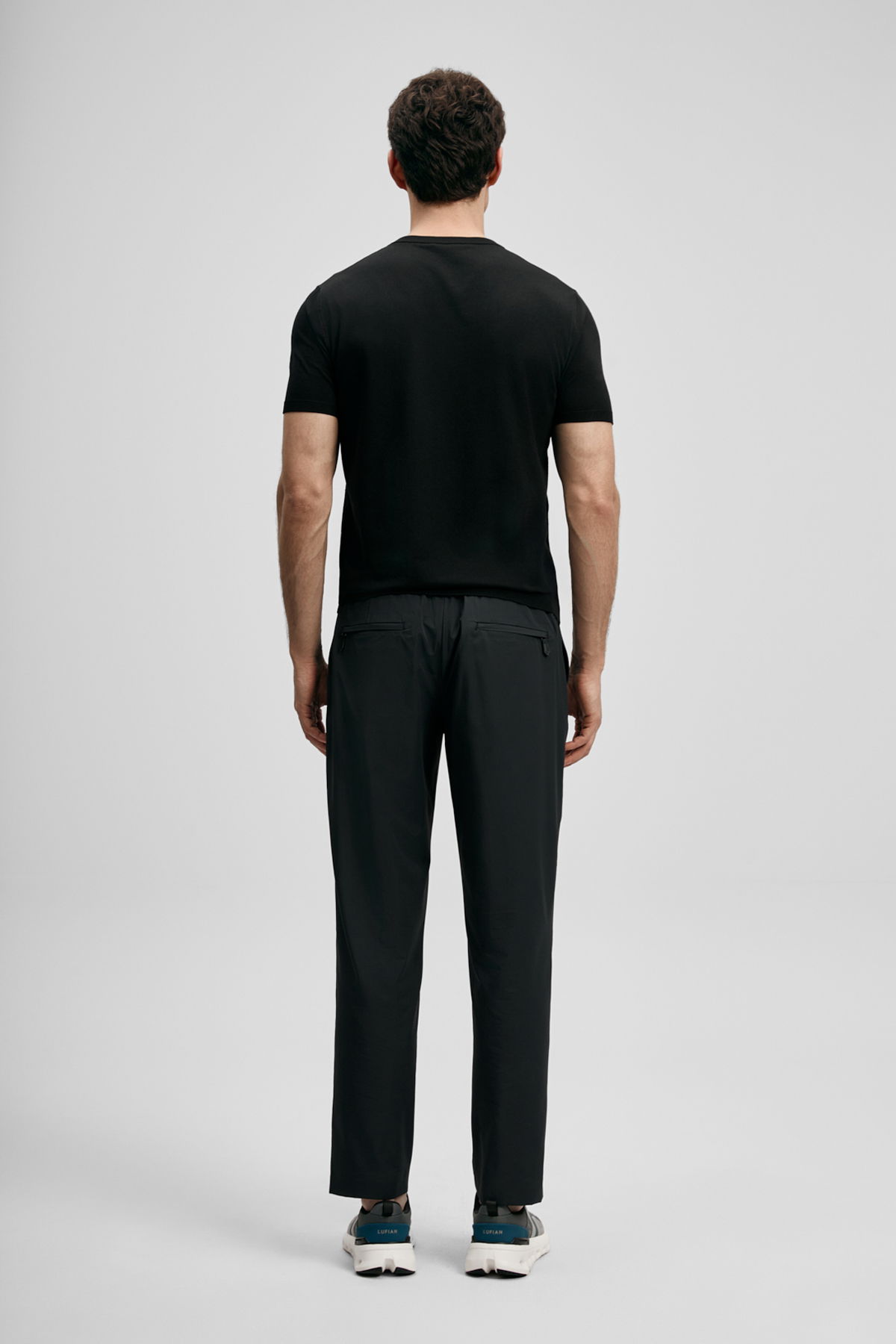 Lufian Erkek Tıno Modal Karışımlı Kazak 111090156 Siyah - 4