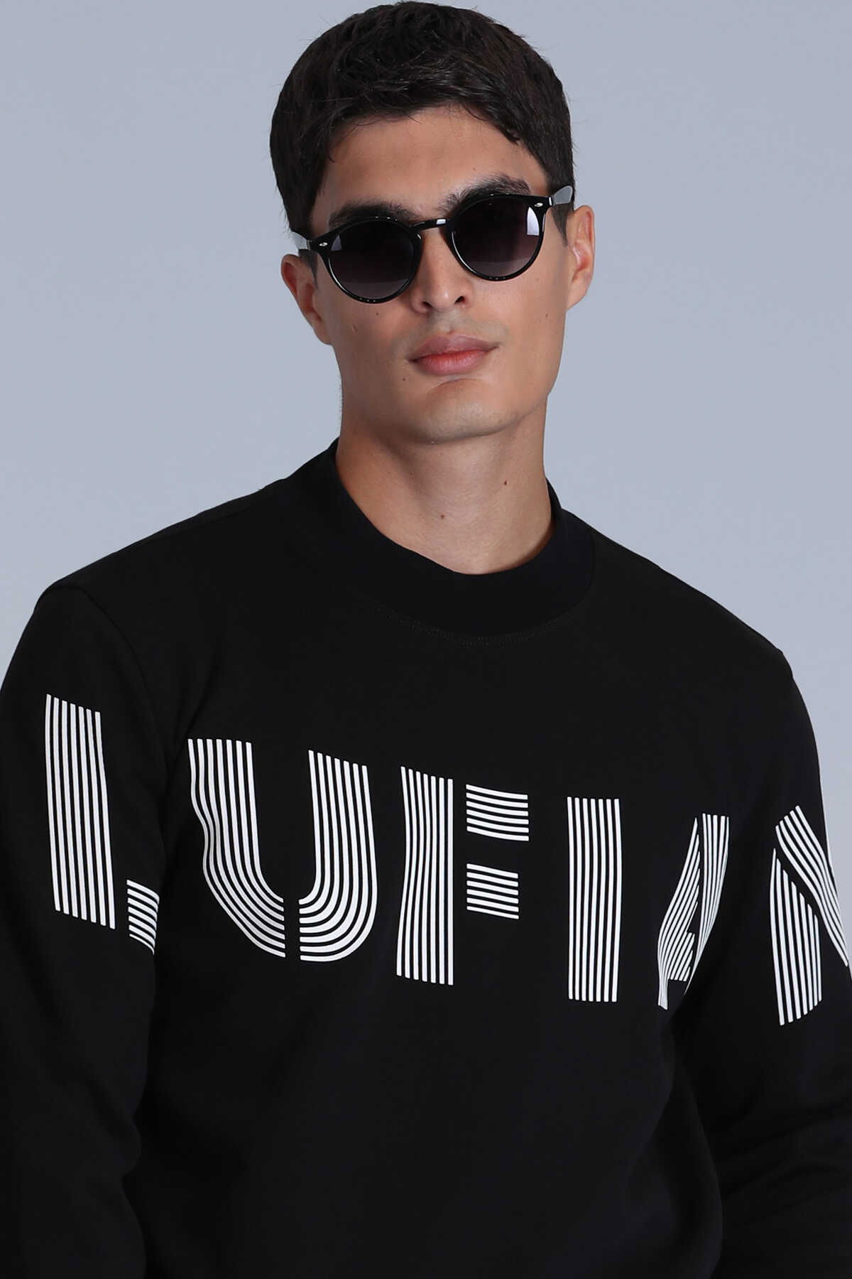 Lufian Erkek Todillo Sweatshirt 112030158 Siyah - 3