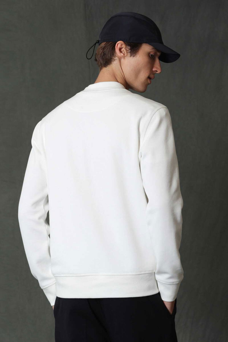Lufian Erkek Todillo Sweatshirt 627112030096 Kırık Beyaz - 5