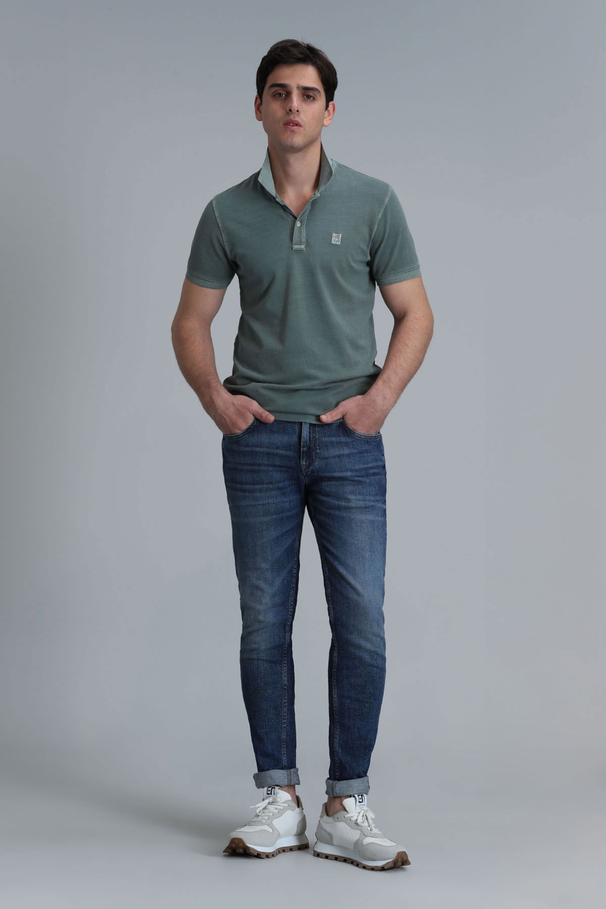 Lufian Erkek Vernon Smart Polo T-Shirt 111040163 Nefti - 2