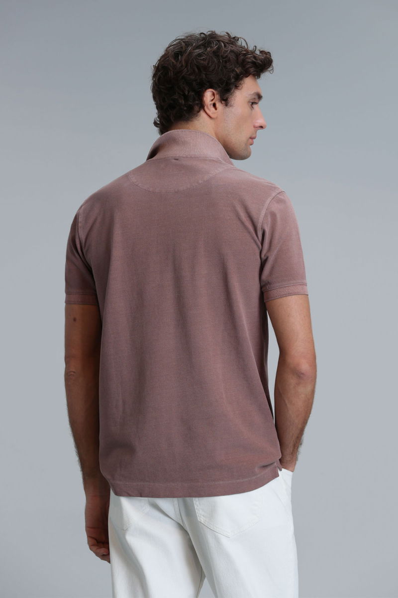 Lufian Erkek Vernon Smart Polo T-Shirt 111040163 Tarçın - 3