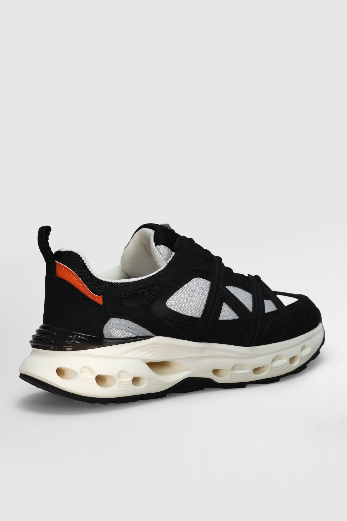 Lufian Erkek Vlad Deri Sneaker Ayakkabı 112230236 Siyah - 3