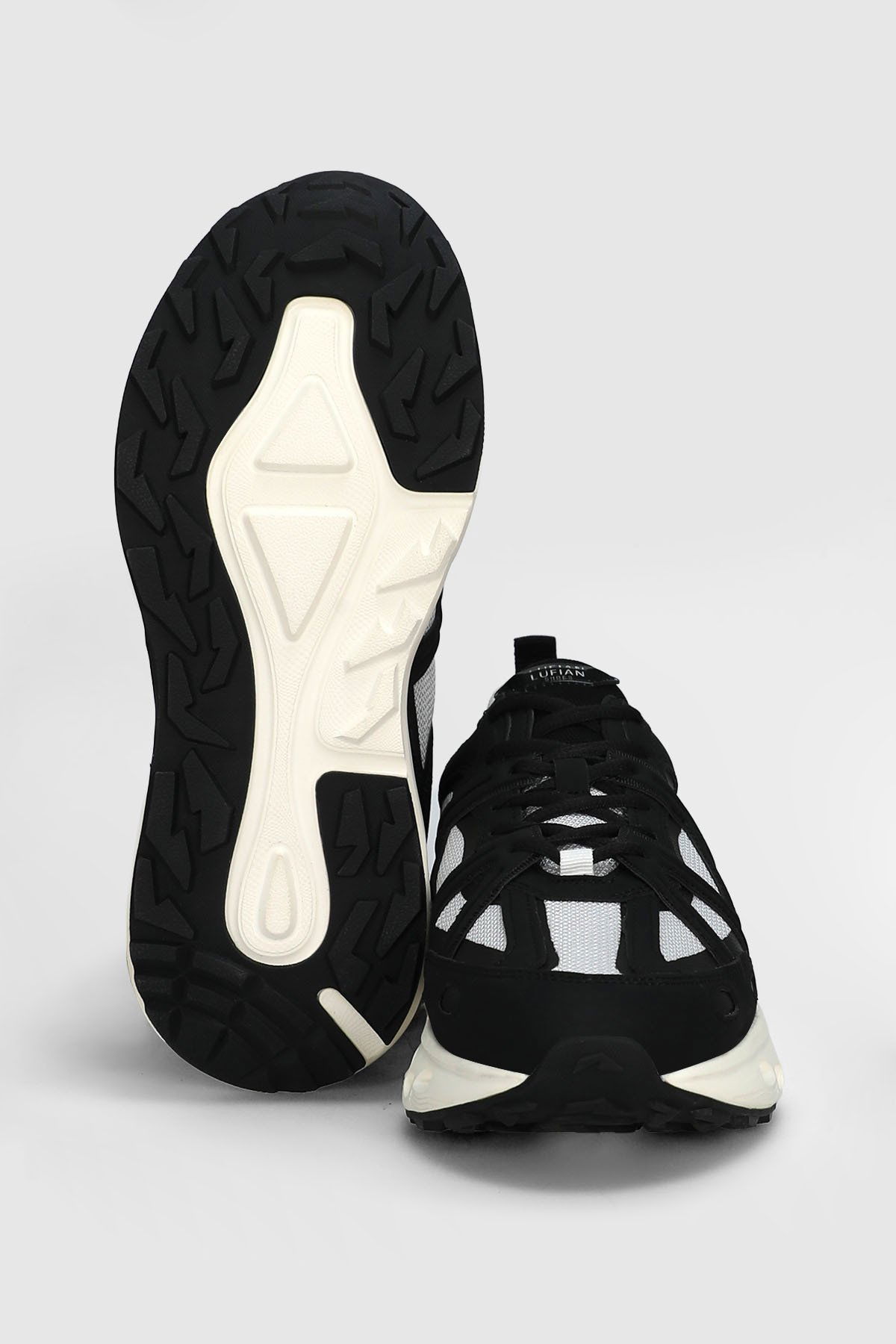 Lufian Erkek Vlad Deri Sneaker Ayakkabı 112230236 Siyah - 5