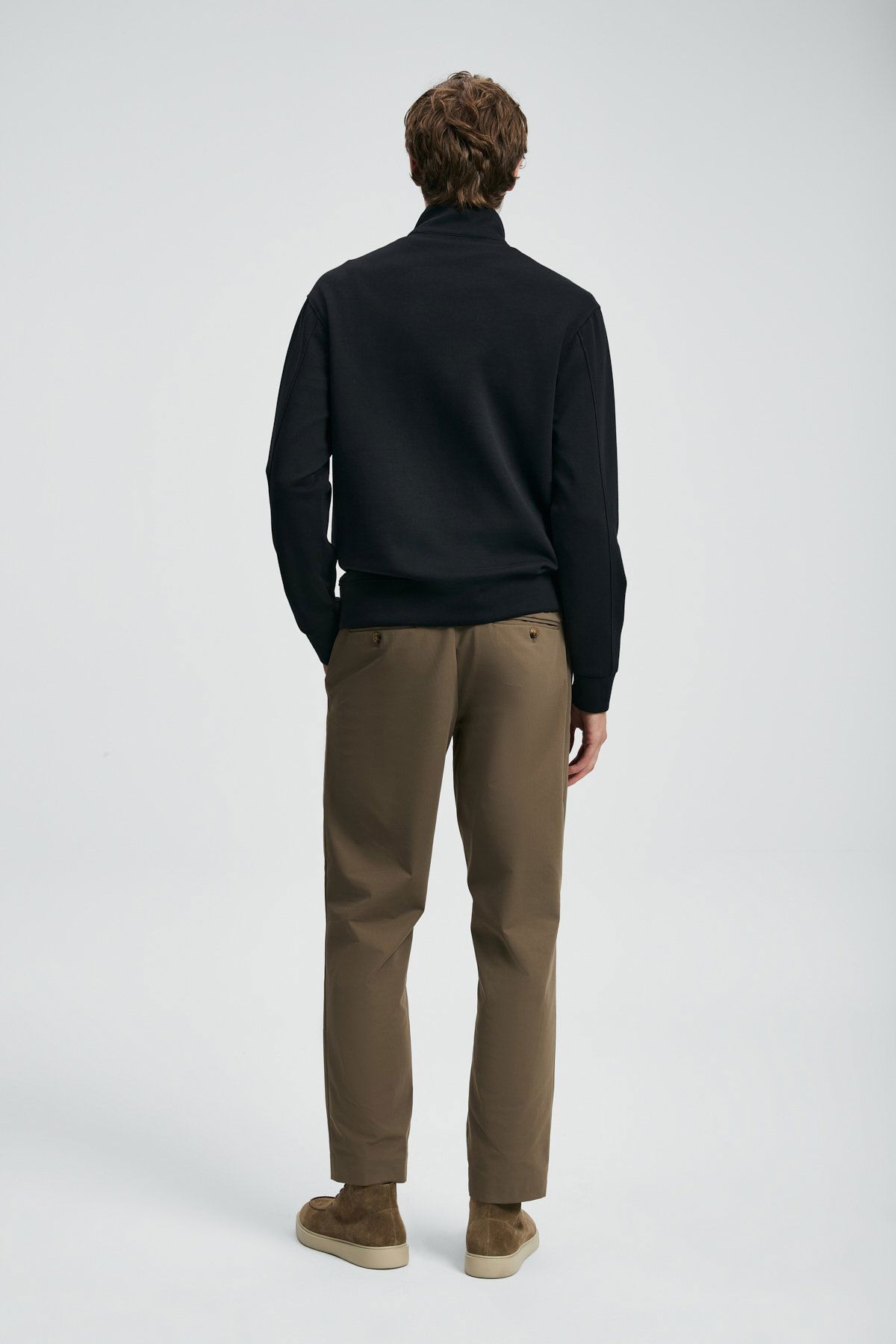 Lufian Erkek Wonder Sweatshirt 112030185 Siyah - 4