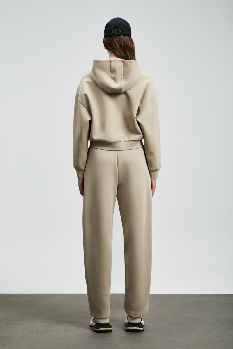 Lufian Kadın Ada Örme Eşofman Altı 122050009 Bej - 4