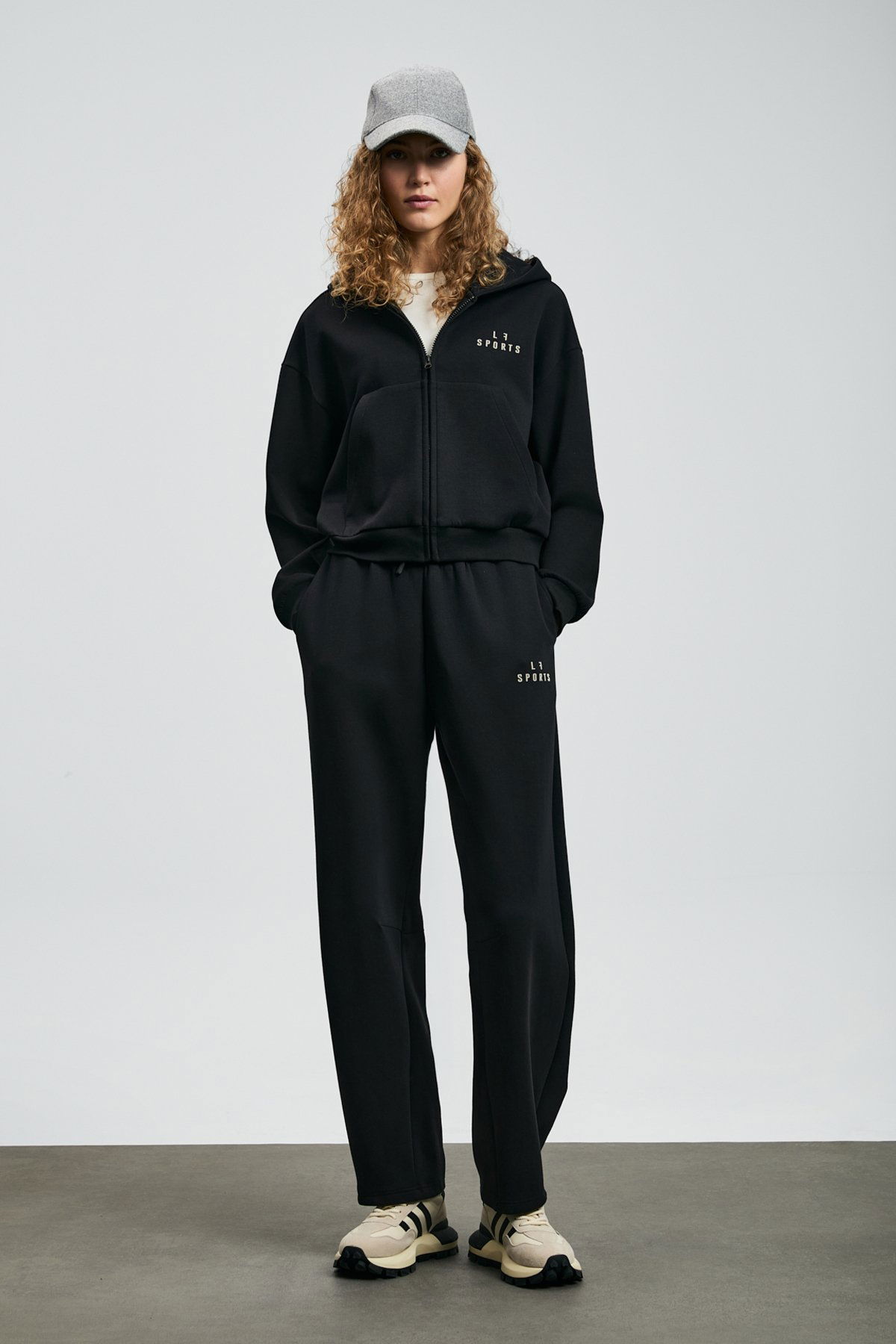 Lufian Kadın Ada Örme Eşofman Altı 122050009 Siyah - 3