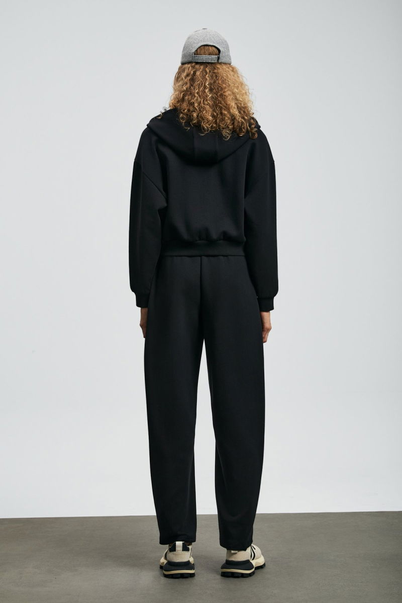 Lufian Kadın Ada Örme Eşofman Altı 122050009 Siyah - 4