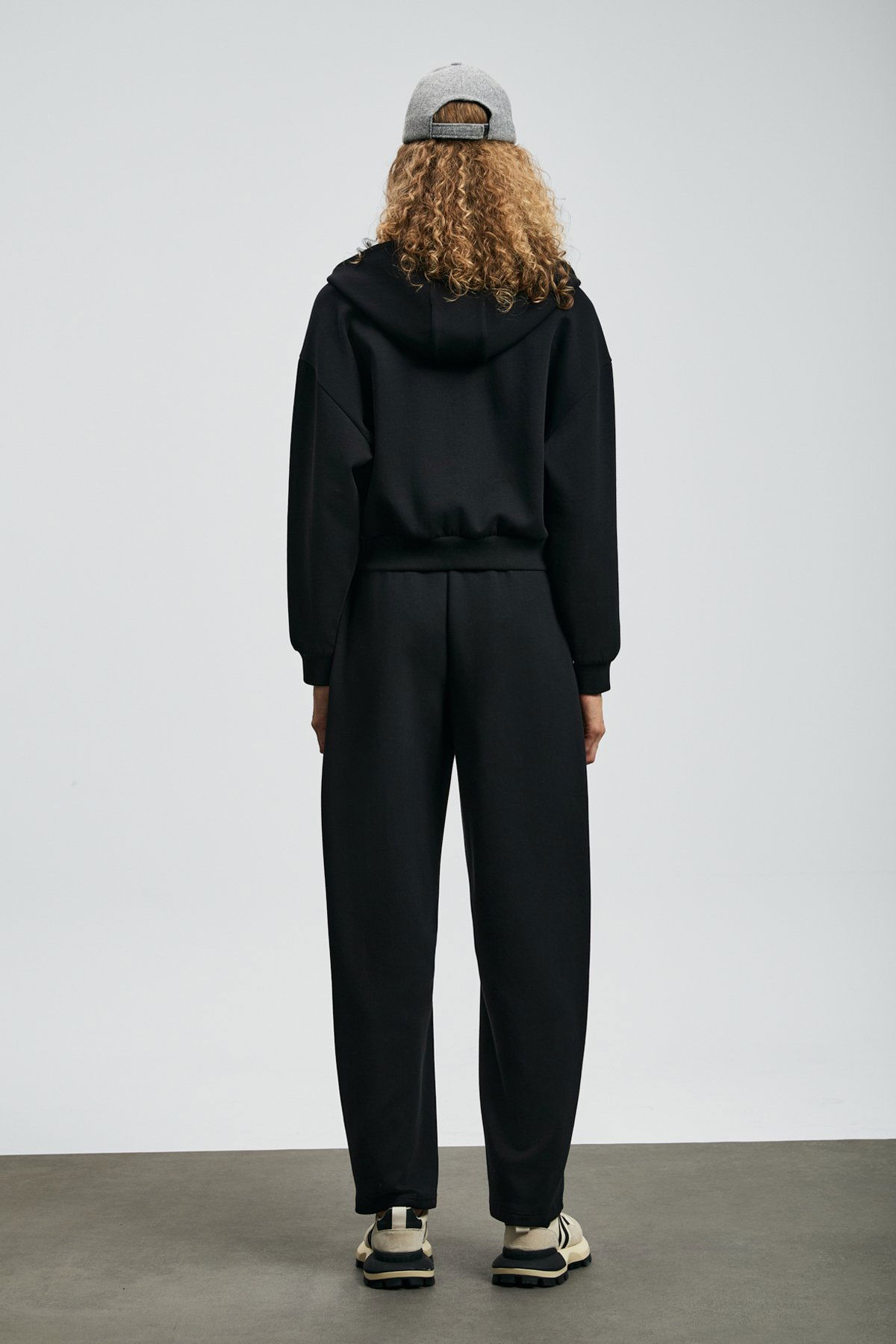 Lufian Kadın Ada Örme Eşofman Altı 122050009 Siyah - 4