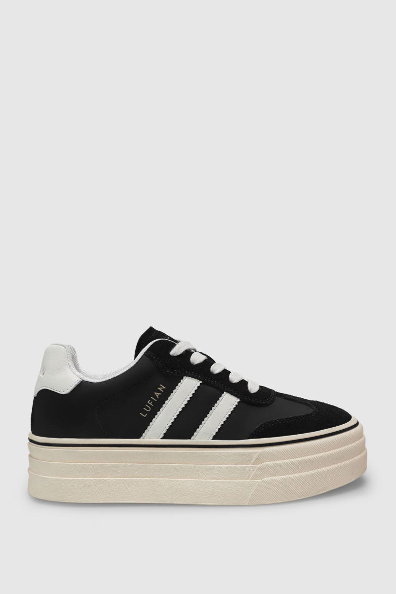 Lufian Kadın Angela Sneaker Ayakkabı 121230025 Siyah - 1