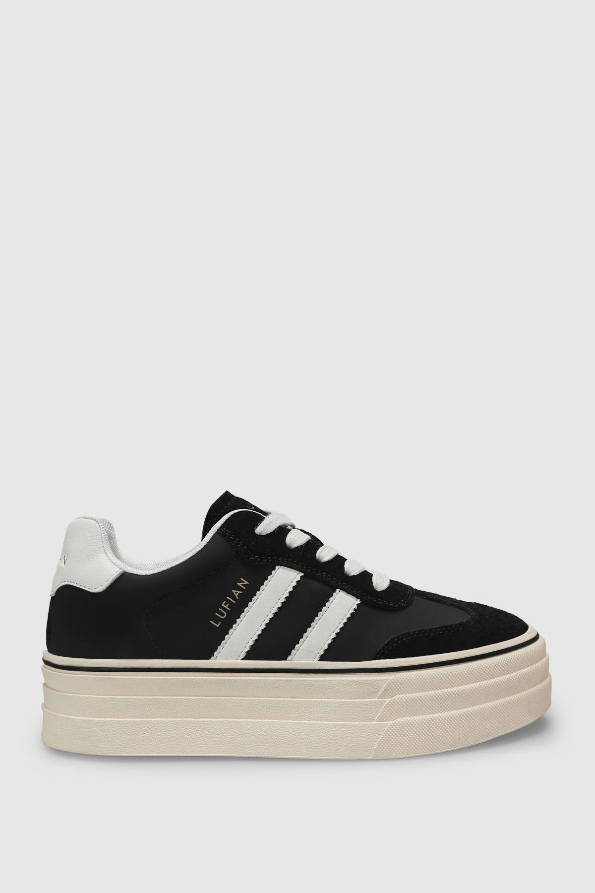 Lufian Kadın Angela Sneaker Ayakkabı 121230025 Siyah - 1