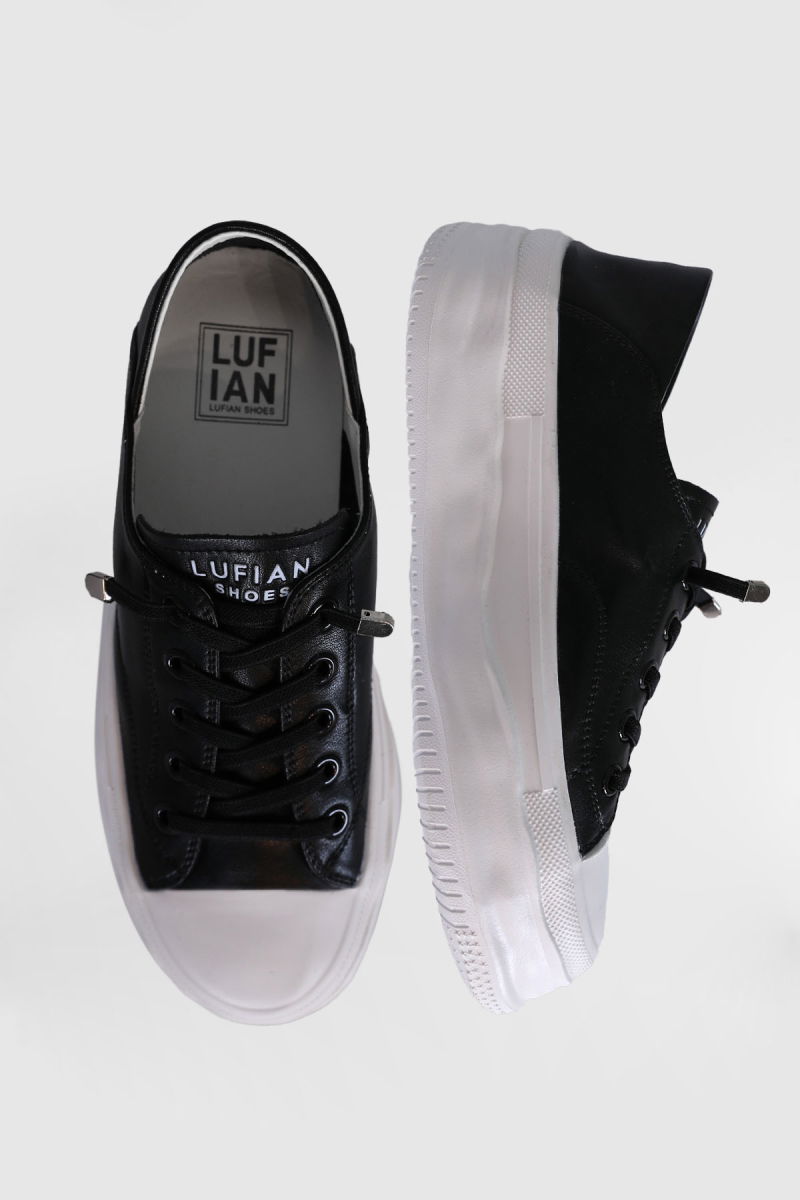 Lufian Kadın Annabel Sneaker Ayakkabı 121230014 Siyah - 5