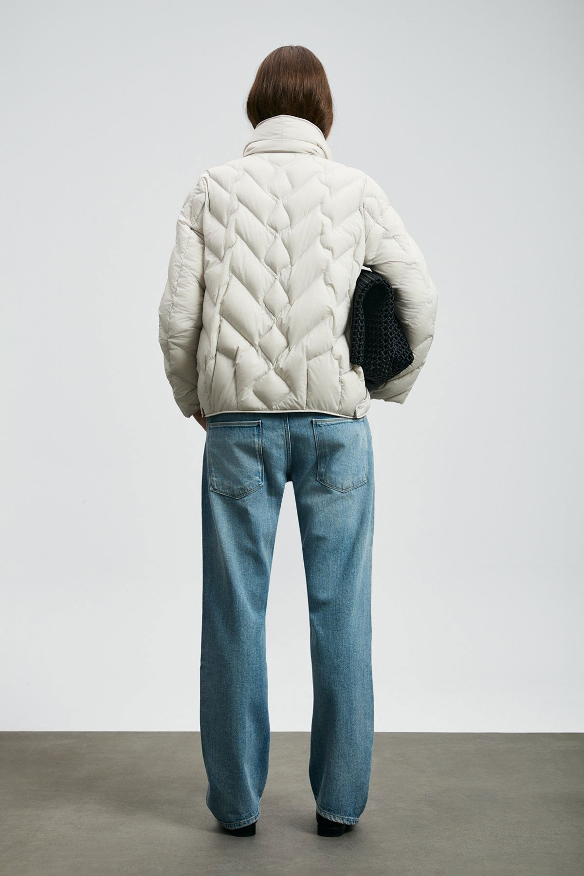 Lufian Kadın Desert Kaz Tüyü Mont 122120043 Ekru - 4