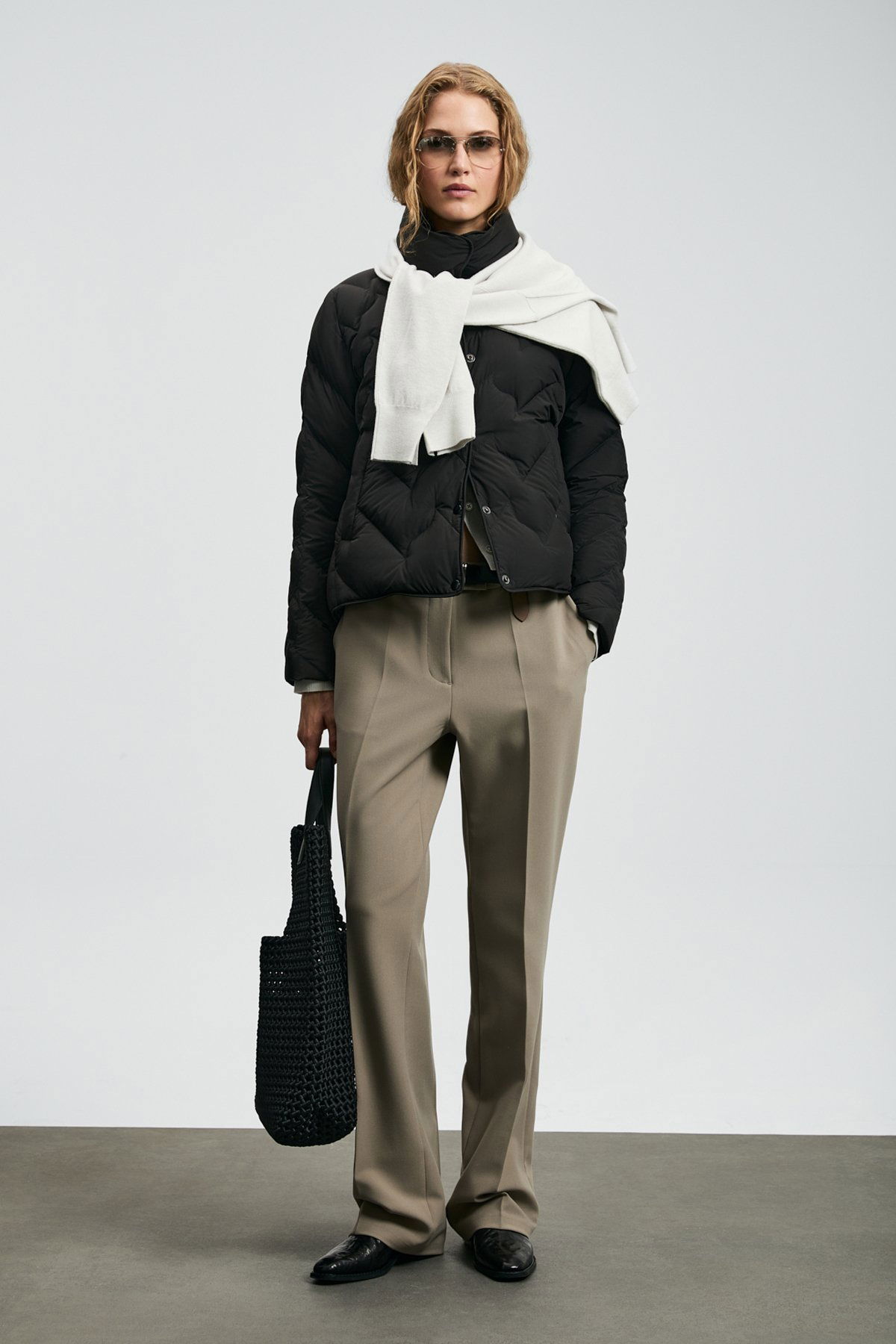 Lufian Kadın Desert Kaz Tüyü Mont 122120043 Siyah - 2