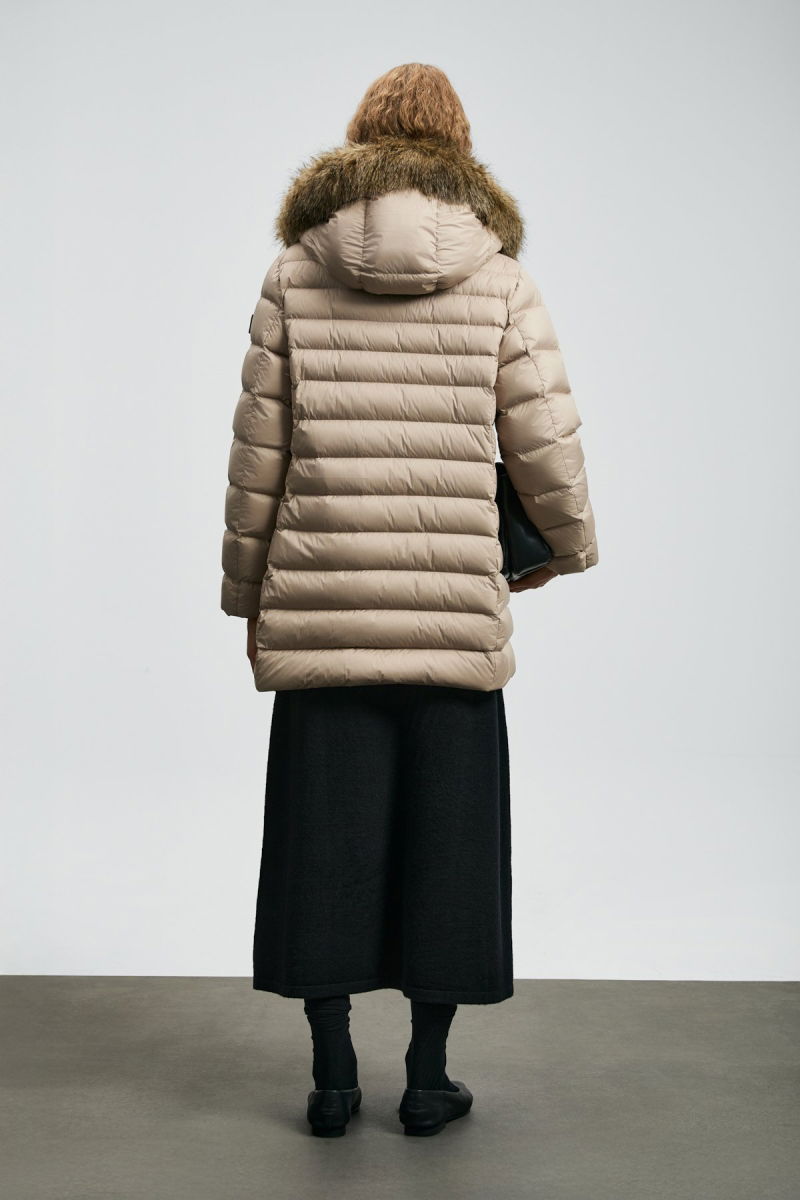 Lufian Kadın Elıt Kaz Tüyü Mont 122120049 Bej - 4