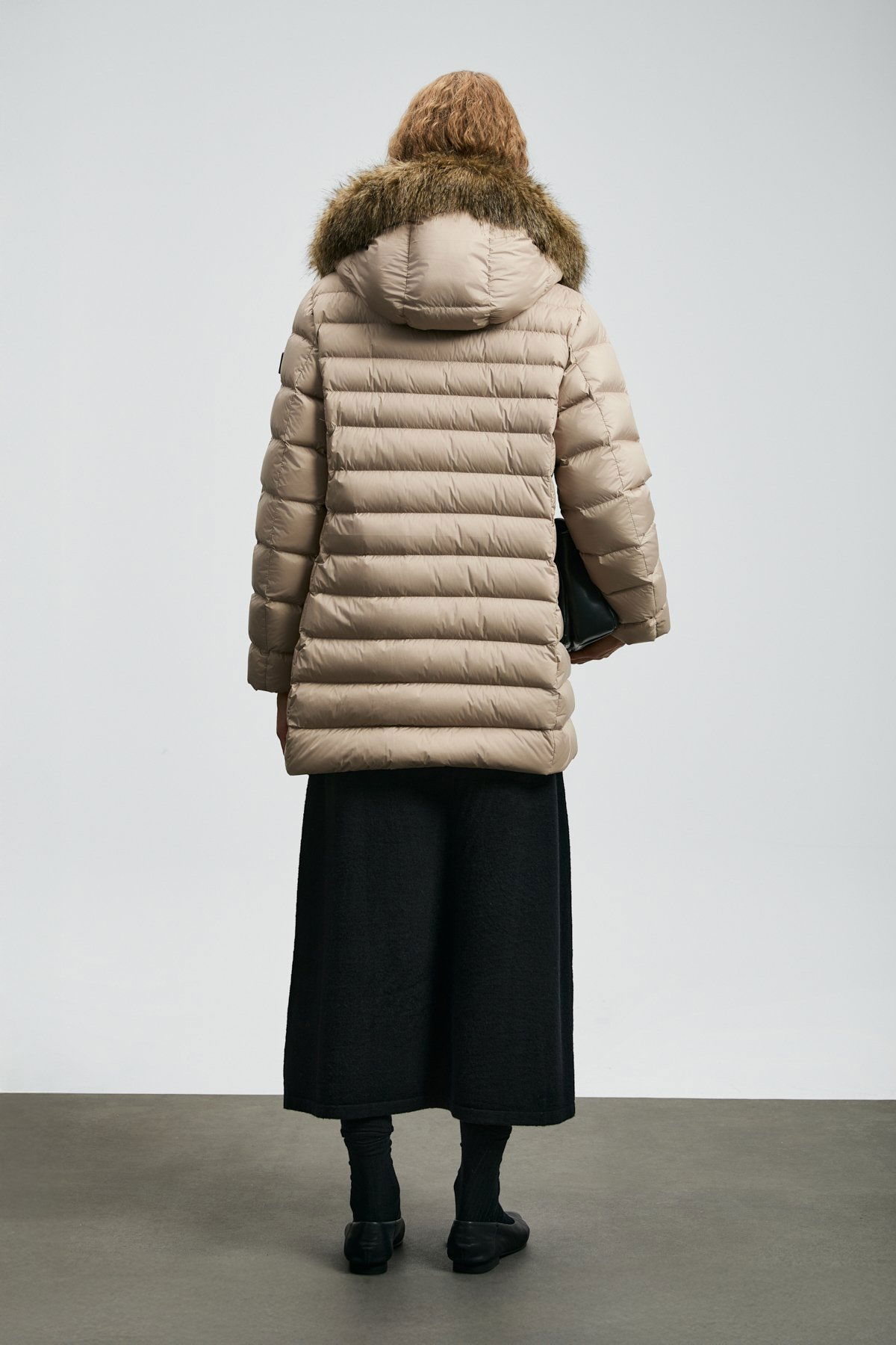 Lufian Kadın Elıt Kaz Tüyü Mont 122120049 Bej - 4