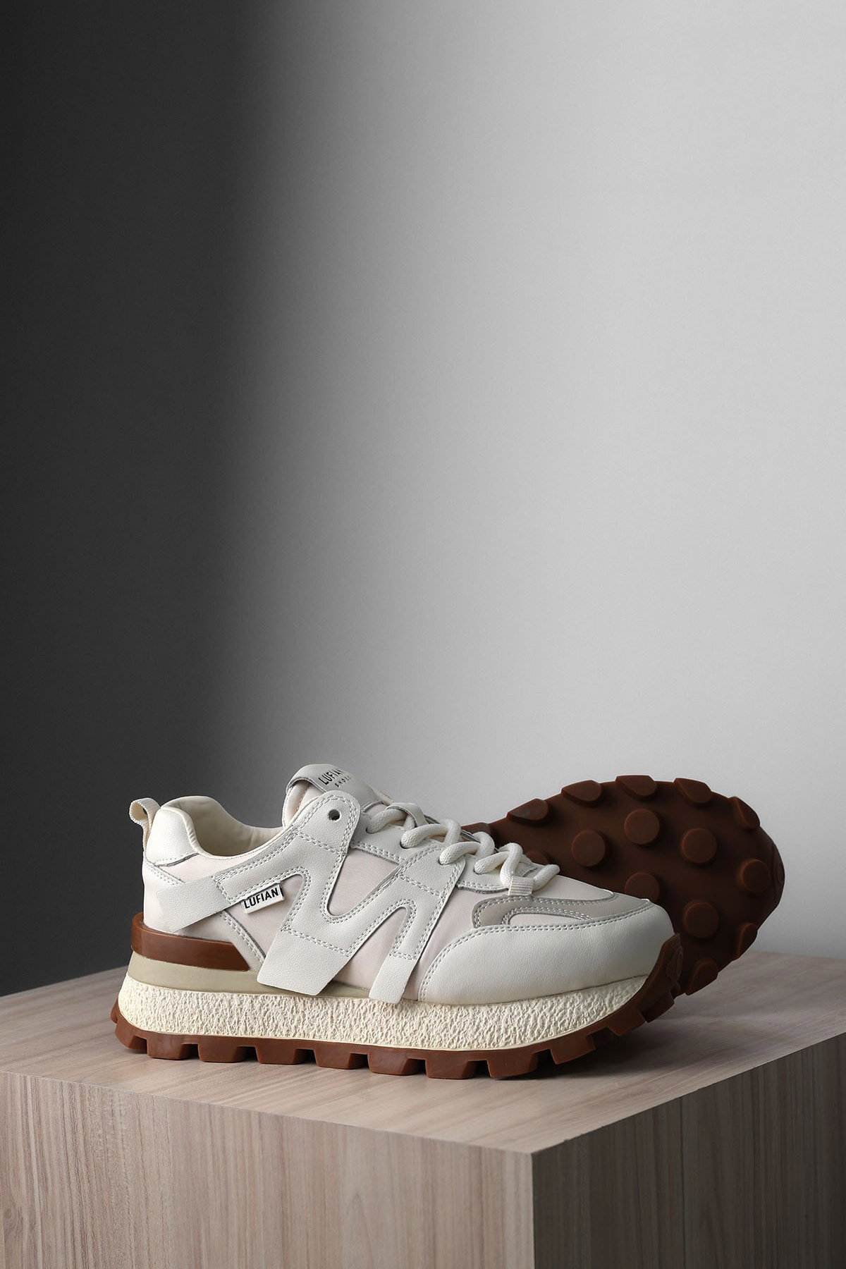 Lufian Kadın Emıly Sneaker Ayakkabı 121230086 Beyaz - 1